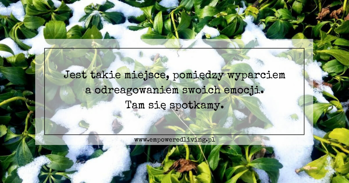 Blog Empowered Living Aga Jankiewicz Zrób miejsce... Na życie