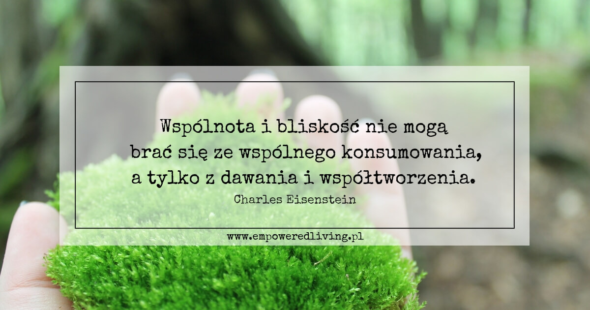 Tak naprawdę…potrzebujemy siebie nawzajem.
