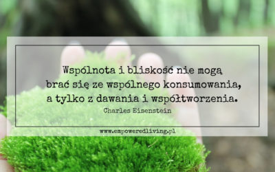 Tak naprawdę…potrzebujemy siebie nawzajem.